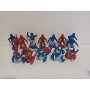 KASKEY KIDS Football Guys Sports Action Figures Red & Blue‎ 2002 Vintage lot 18